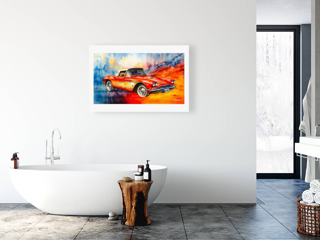1952 Corvette C2 5 Reproduction