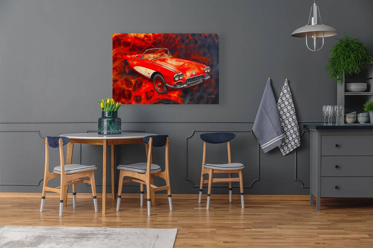 Corvette C2  1957 8 Reproduction