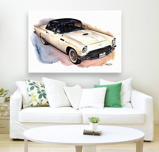 1957 Ford Thunderbird 2 Reproduction