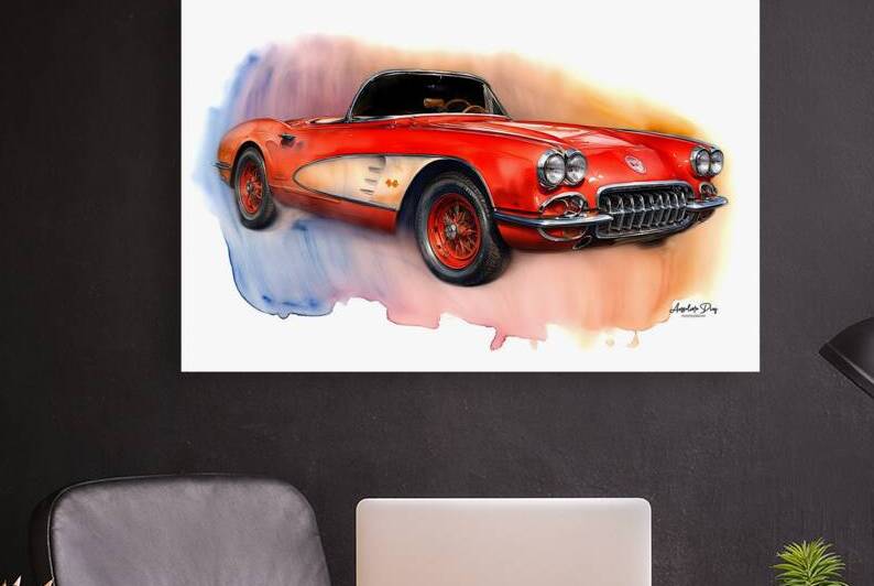 1952 Corvette C2 1 Reproduction