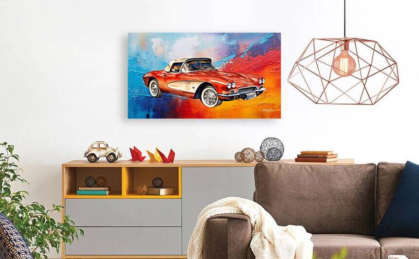 1952 Corvette C2 4 Reproduction