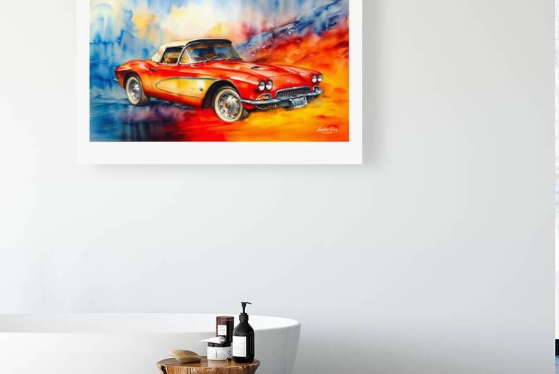1952 Corvette C2 5 Reproduction