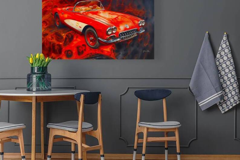 Corvette C2  1957 8 Reproduction