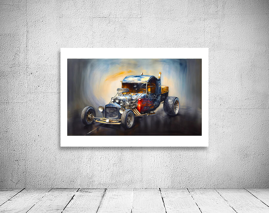Hot Rod 1 Wall Preview