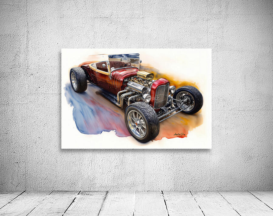 Hot Rod 3 Wall Preview