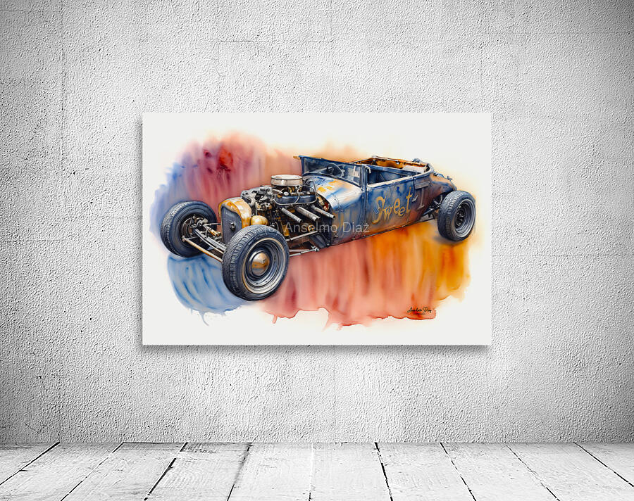 Rat Rod 2 Wall Preview