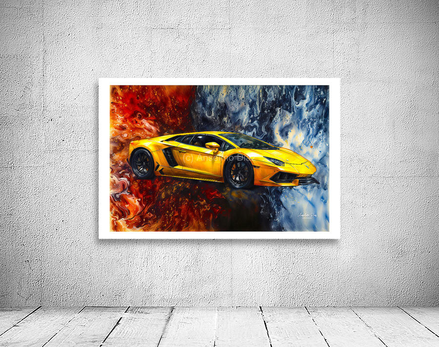 Lamborghini Wall Preview