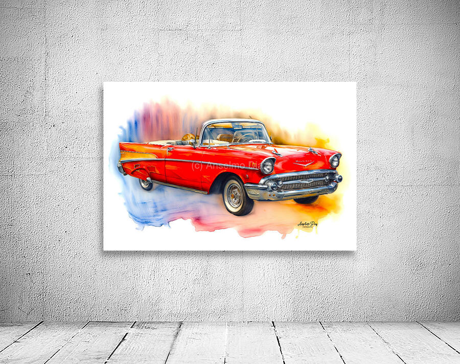 1957 Chevy  Convertible Wall Preview
