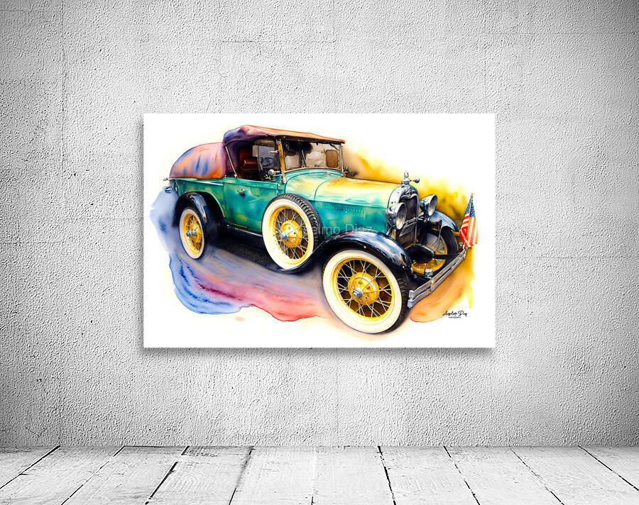 1928 Ford Pickup Wall Preview