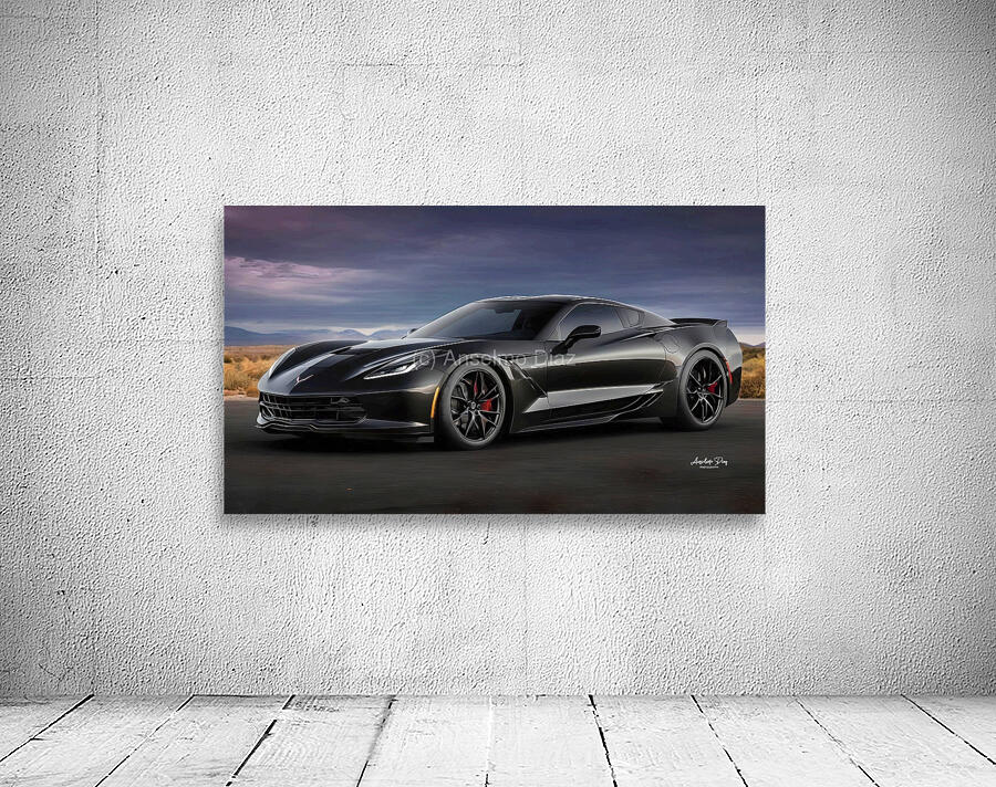 Corvette C7 Wall Preview