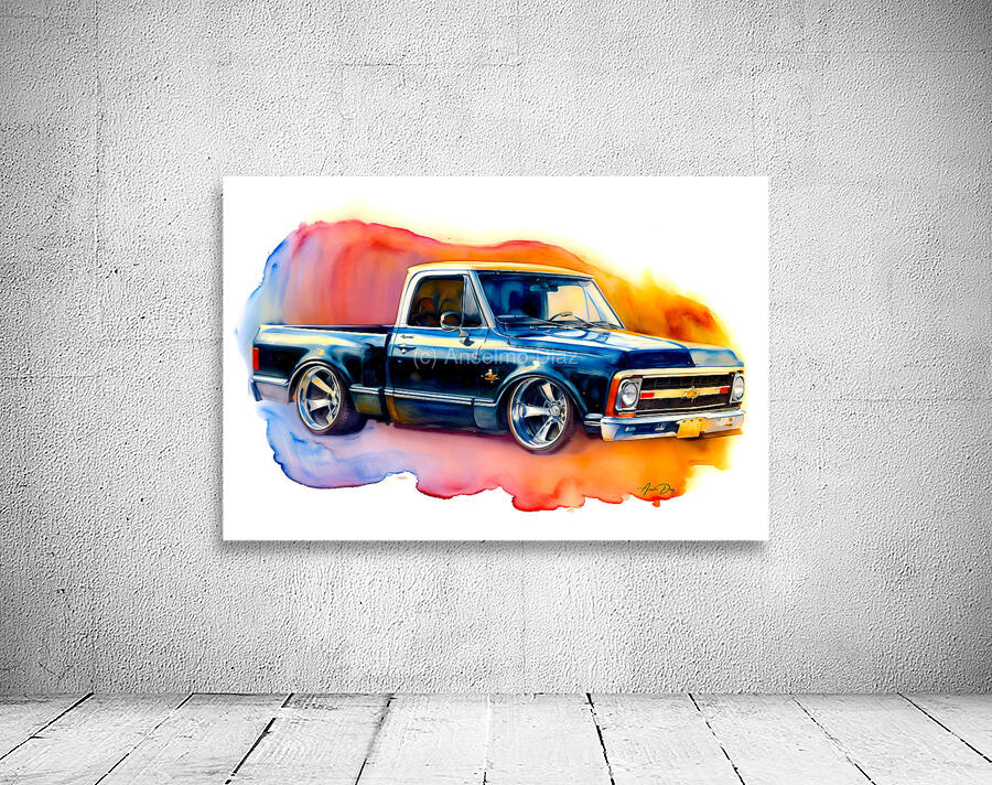 Chevy Truck Wall Preview