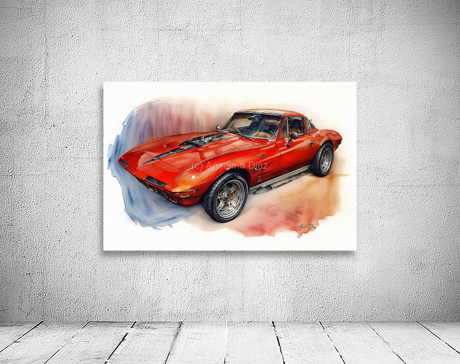 Corvette C2 1956 15. Wall Preview