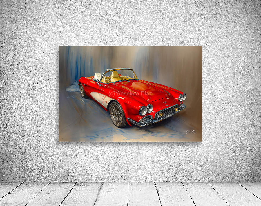Corvette C2 1957 9 Wall Preview