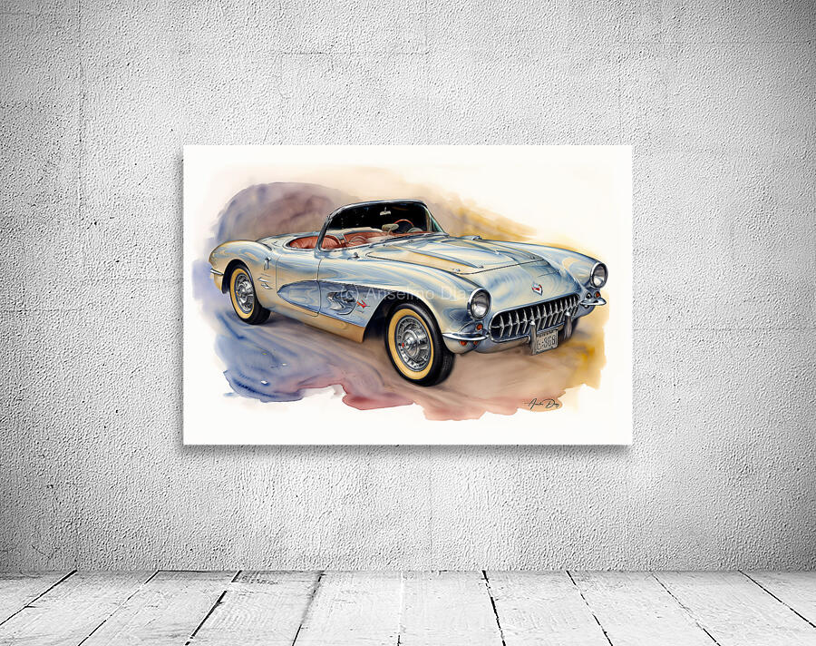 Corvette C2 1957 12 Wall Preview