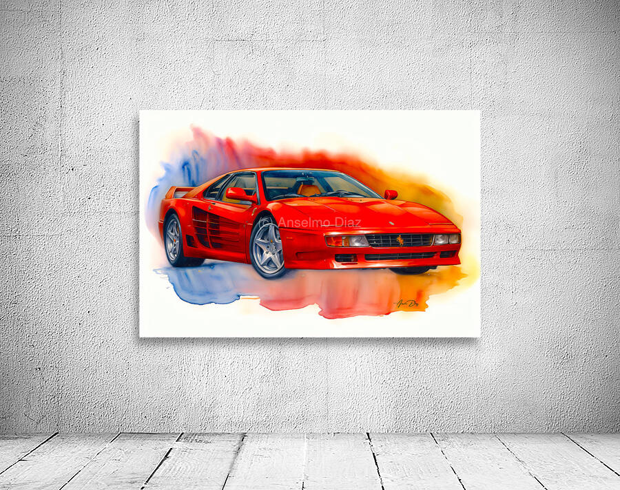 Ferrari 2 Wall Preview