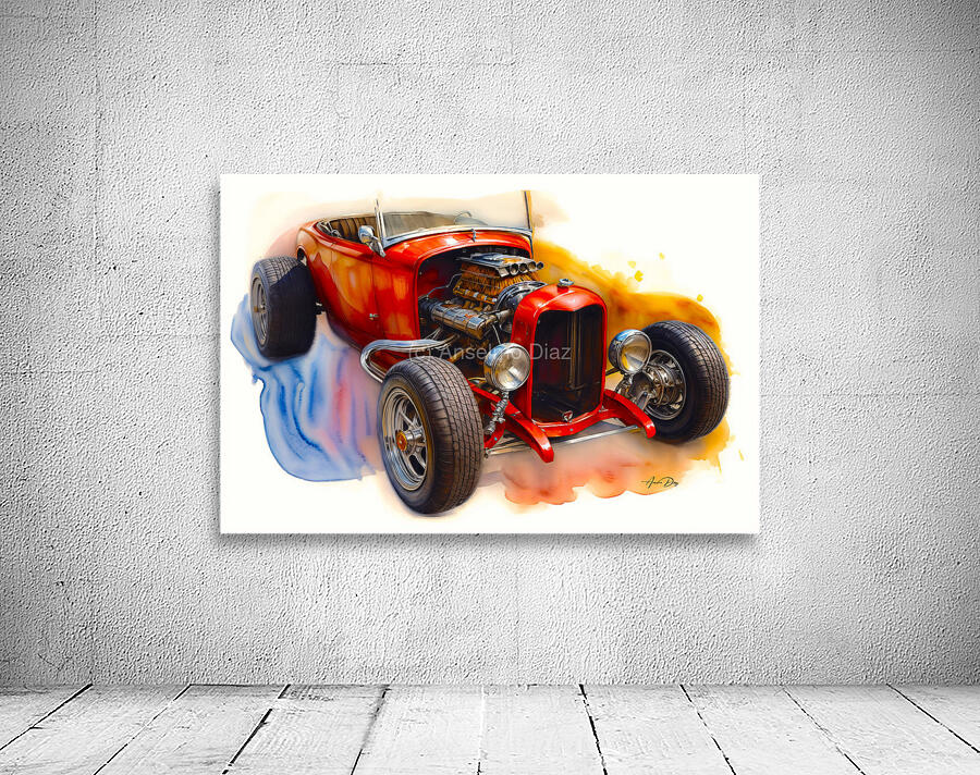 Hot Rod 4 Wall Preview