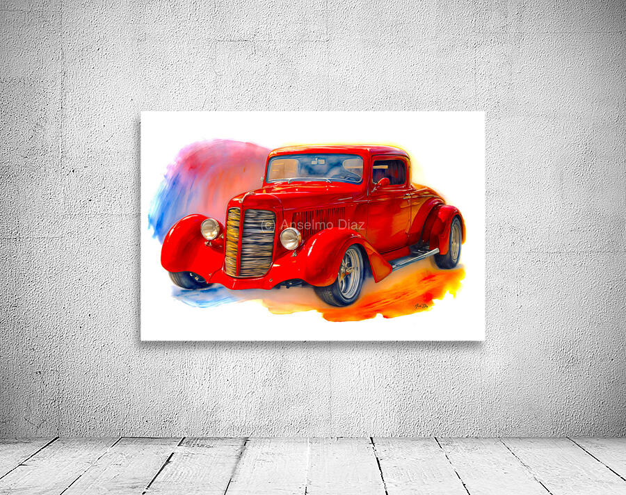 Hot Rod 6 Wall Preview