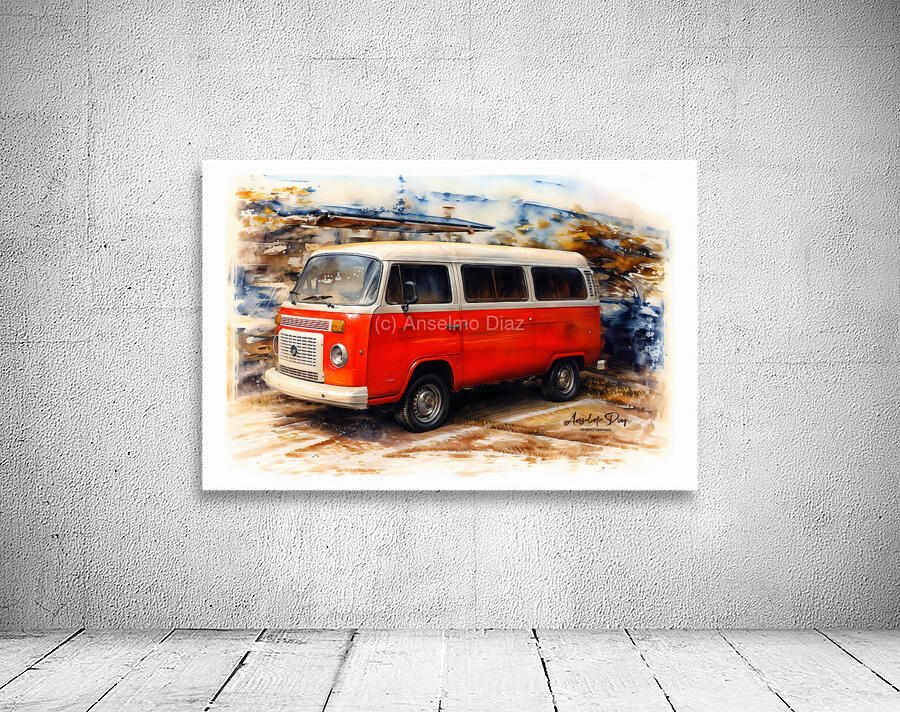 Mini bus Van Wall Preview
