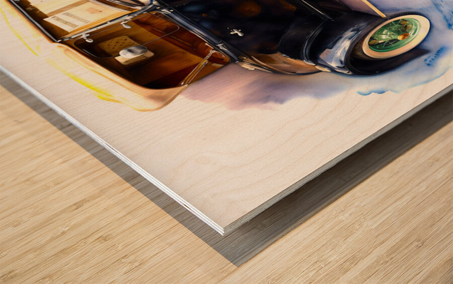 1931 Model A Convertible Wood print