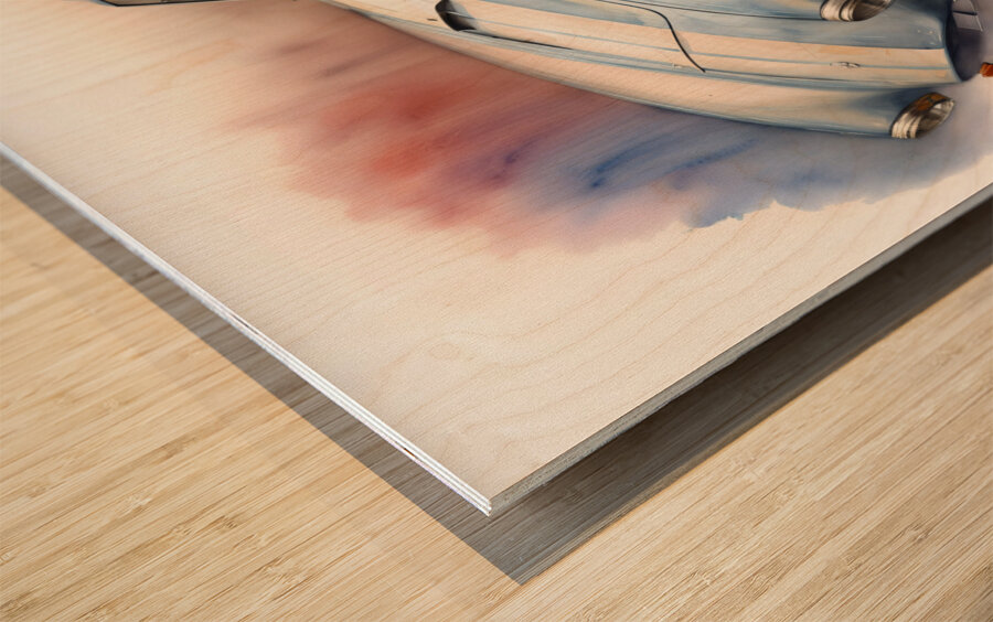 Cobra 684 Wood print