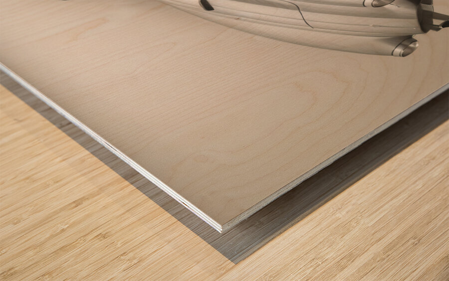 Cobra B684 Wood print