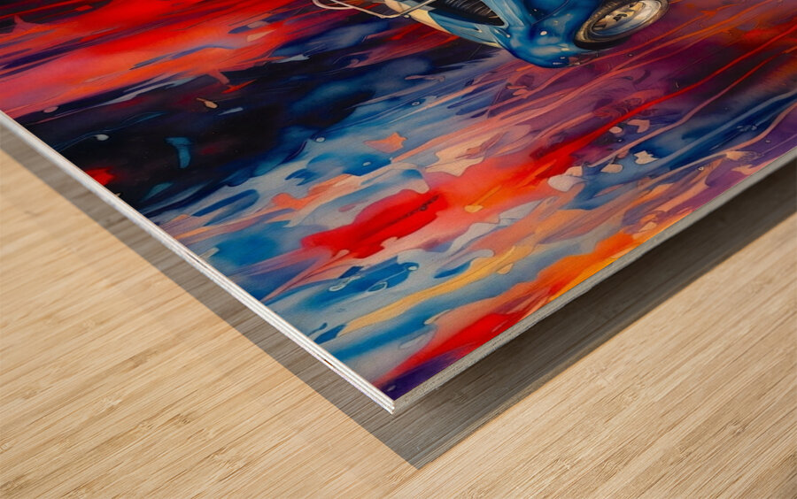 Cobra C698 Wood print