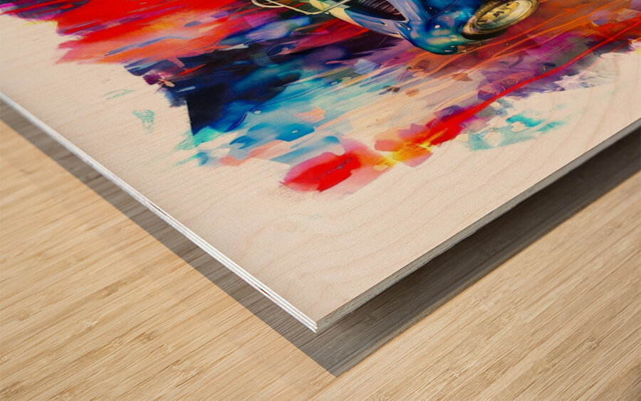 Corba CC232  Wood print