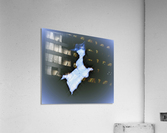 Shimmering Pearl of  black Lagoon Acrylic Print