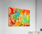 Berry Sun Burst Acrylic Print