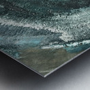 Crystal Midnights in Indigo Metal print