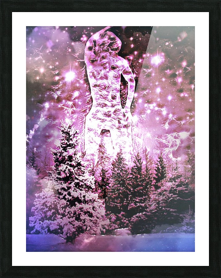 Night Sparkles Picture Frame print