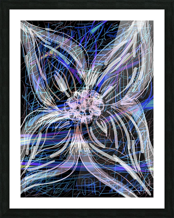 Soul Bloom Picture Frame print