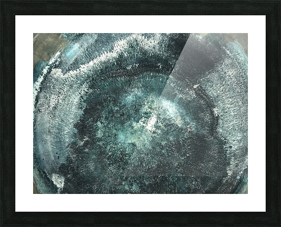 Crystal Midnights in Indigo Picture Frame print