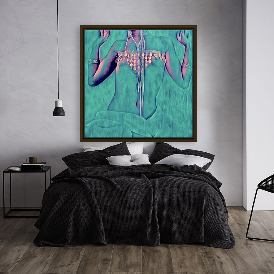  Turquoise Love Reproduction