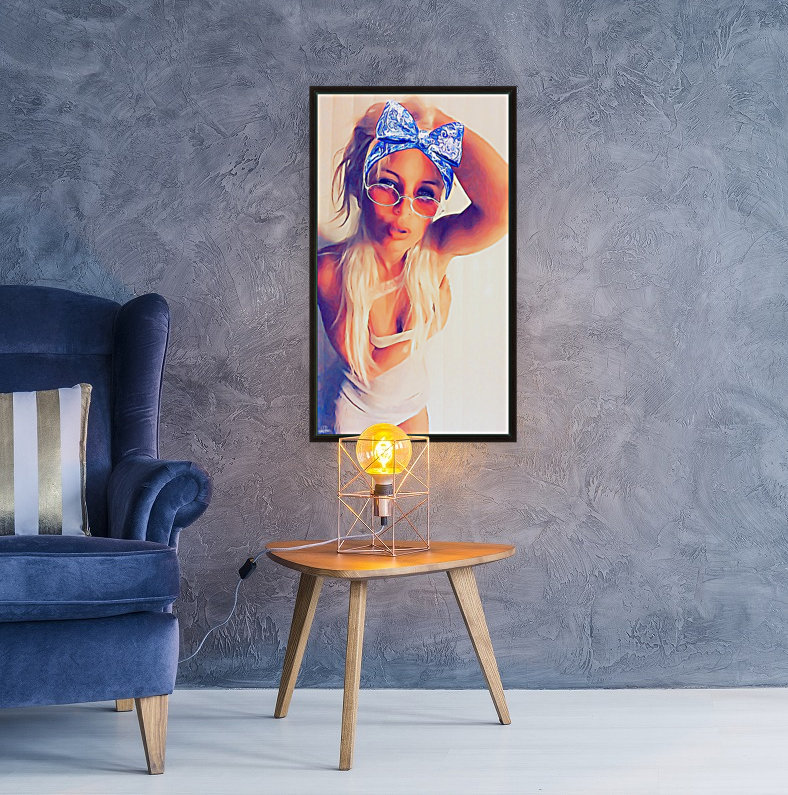 Island Girl sunshine Memoir Reproduction