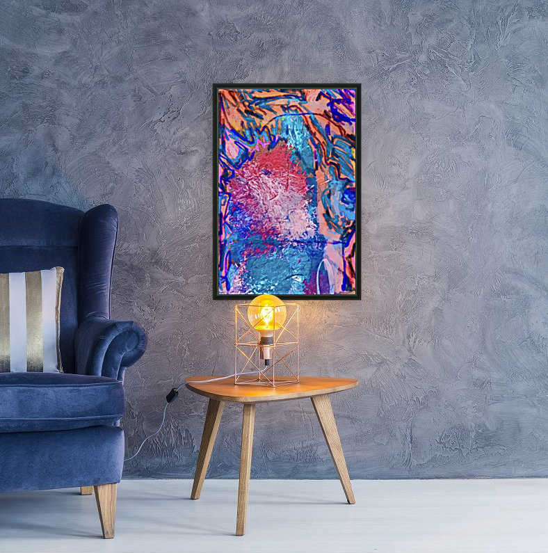 Minds Time Melting into Colors Reproduction