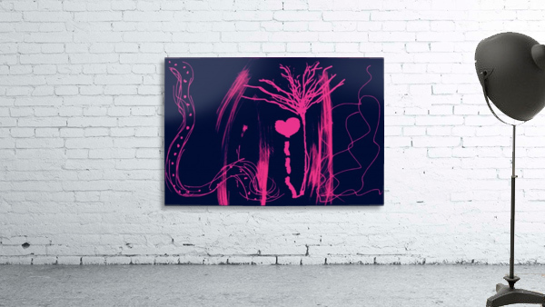 Eating vibrant light Wall Preview
