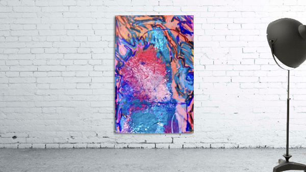 Minds Time Melting into Colors Wall Preview