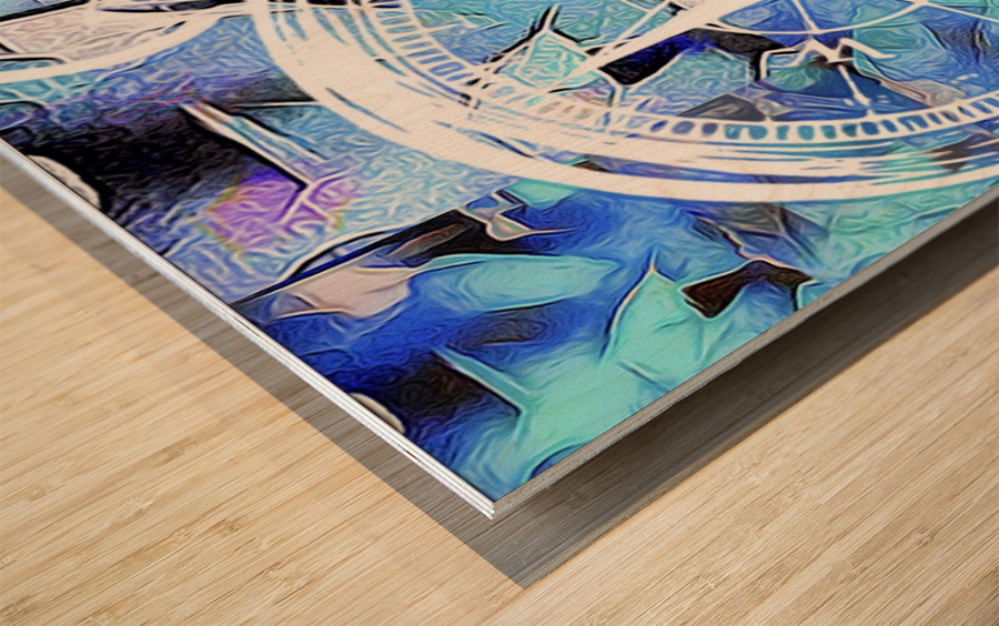 Choosing Votn Wood print