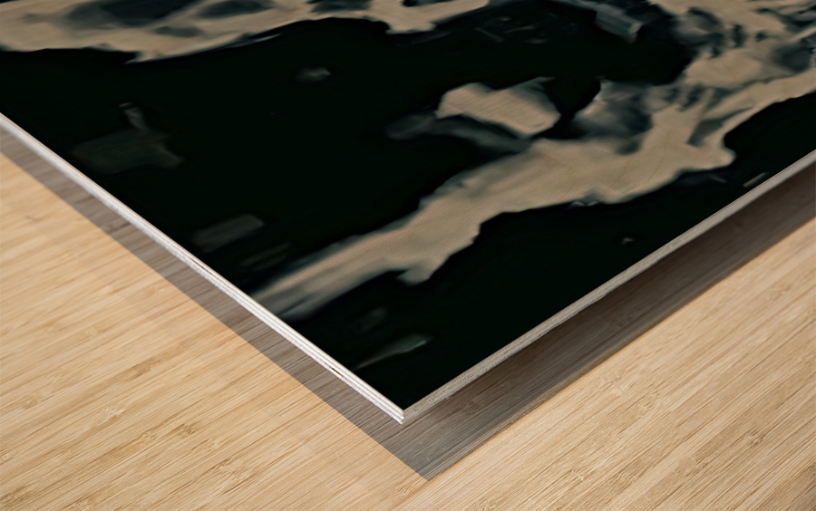 Blooms of Ices Fotia  Wood print