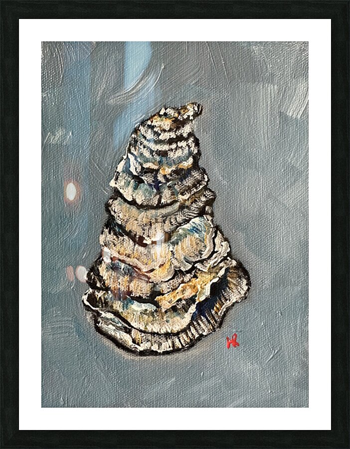 Oyster Back I Picture Frame print
