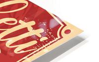 Spaghetti poster HD Metal print