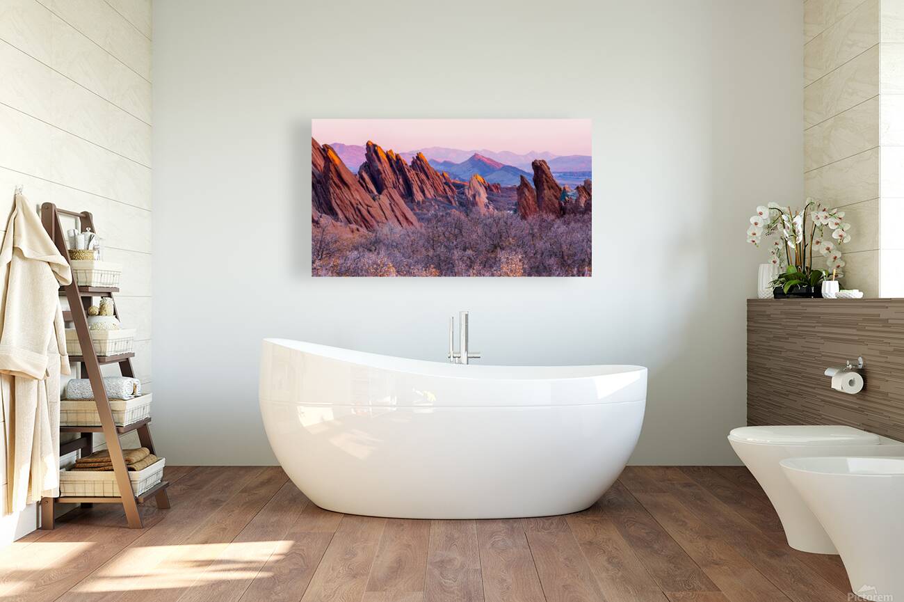 Rox Park Red Rocks Sunrise Reproduction