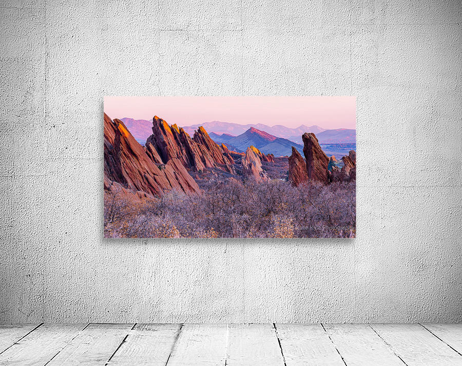 Rox Park Red Rocks Sunrise Wall Preview