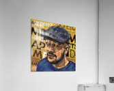 Blue Plaid Hat Acrylic Print