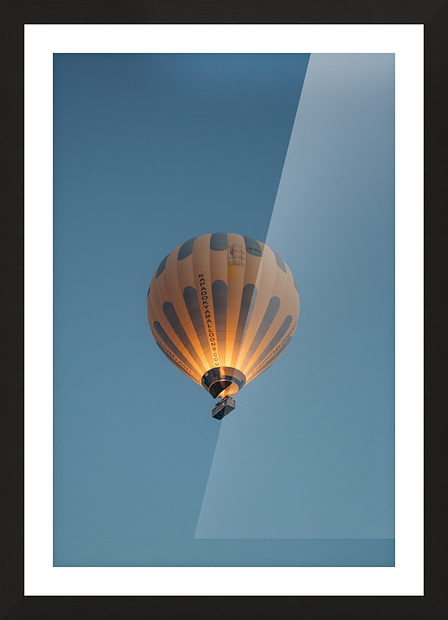 Lonesome Balloon Picture Frame print