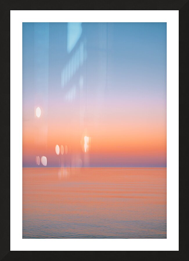 Sunrise 4 Picture Frame print