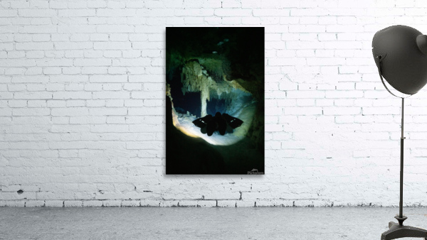 Floating Through Caves Wall Preview