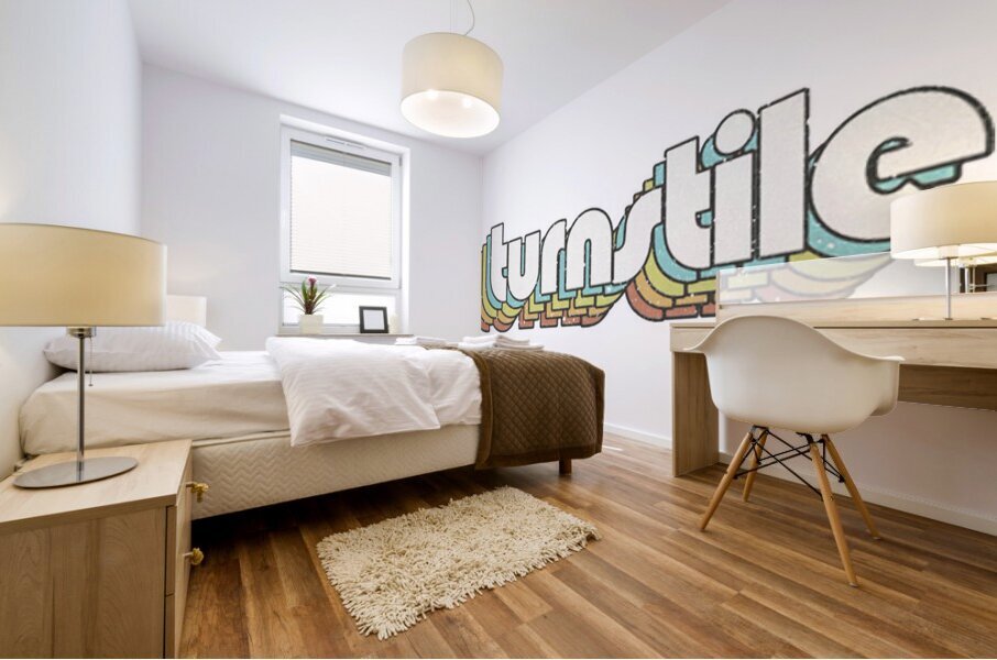 Turnstile 4 Mural print