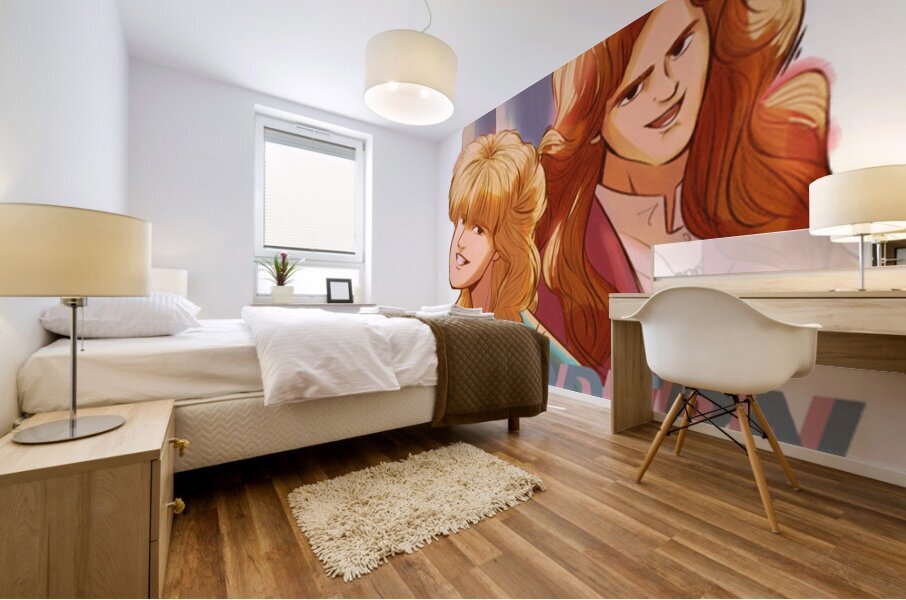 Modern Talking 3 Mural print